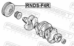 ���� ��������� F4R 8200619927 Renault Fluence-Megane Generation 2008.11-2018.06 [EU] RNDS-F4R Febest RNDSF4R ����