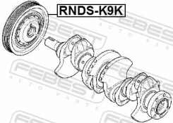���� ��������� K9K, K4M ��� Renault Megane, Renault Laguna, Renault CLIO Febest RNDS-K9K RNDSK9K ����