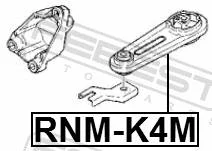 ������� ��������� ������ ������ ����� ��� Renault Megane, Renault CLIO, Dacia Logan febest rnm-k4m RNMK4M ����
