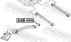 ����������� ������� ����������� ������ Subaru PLEO Febest SAB-009 SAB009 ����