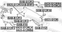 ����������� ������� ����������� ������ ��� ����/��� Febest [SABG12R1] SABG12R1 ����