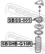 ������� ������������ 20372-AA031 Sbshb-G10R Febest SBSHBG10R ����