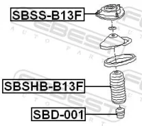 ����� ��������� ������������ | ����� ����/��� | Febest Sbssb13F SBSSB13F ����