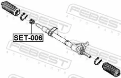 ����������� ������� ����� Renault Megane II 2002-2008 SET-006 Febest ������� SET-006 | �������� �� ��, ������, 5 ����� | �������� �� 12 ��� | ������ �...