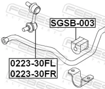 ������ ������������� D16 12-01-3090 4571209000 ! ���:SGSB-003 Febest SGSB-003 SGSB003 ����