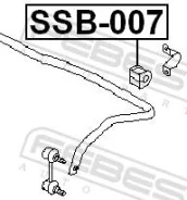������ ������������� D16 Febest SSB-007 SSB007 ����