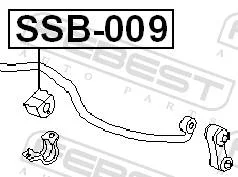 ������ ��������� ������������� d20 | ����� ����/��� | Febest SSB009 SSB009 ����