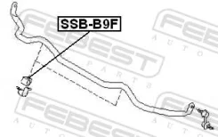 ������ ������������� �������� ������ ����� ��� Subaru Tribeca febest ssb-b9f SSBB9F ����