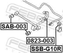 ������ ������� ������������� Febest SSBG10R SSBG10R ����
