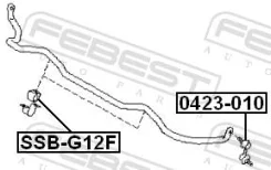 ������ ��������� ������������� d19 ����� ����, ��� Febest [SSBG12F] SSBG12F ����