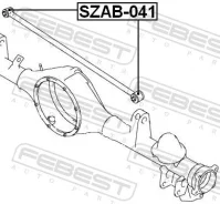 ����������� ���� Suzuki Grand Vitara XL-7 JA420WD-4 ����. ��������. Febest SZAB041 ����