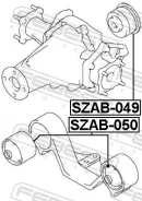 ����������� ������������� ������ ������ ����� ��� Suzuki Grand Vitara, Suzuki Liana ���������, Suzuki Forenza [USA] febest szab-049 SZAB049 ����
