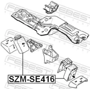 ������� ��������� Febest SZM-SE416 SZMSE416 ����