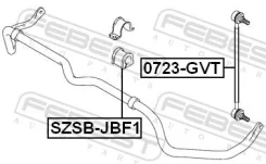 ������ ��������� ������������� d26, ��������, ������, ����� ��� Suzuki Grand Vitara, Suzuki Liana ���������, Suzuki XL-7 [USA] Febest SZSB-JBF1 SZSBJB...