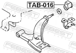 ����������� ��������� ������ | ��� ����/��� | Febest TAB016 TAB016 ����