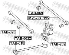 ����������� TAB-020 Febest TAB-020 TAB-020 TAB020 ����