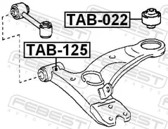 ����������� ��������� ������ | ��� ����/��� | Febest TAB022 TAB022 ����