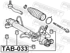 ������ ������� ����� TY Avensis 97-03 Febest TAB-033 TAB033 TAB033 ����