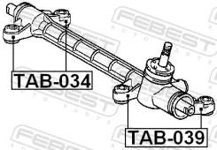����������� ������� ����� Toyota Corolla/Fielder CE121/NZE12#/ZZE12# 2000.08-2006.09 Febest TAB039 ����