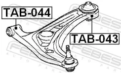 ����������� ��������� ������� ������ ��� ����/��� Febest [TAB043] TAB043 ����