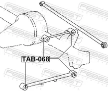 ����������� ������� ������ Febest TAB-068 TAB068 ����