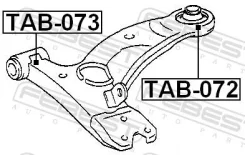 �������� ��������� ������ �/� Febest TAB-073 TAB073 ����