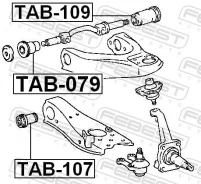 ����������� ��������� �������� ������ Febest TAB079 TAB079 ����