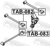 ����������� Febest TAB-083 TAB083 ����