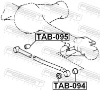 ����������� �������� ���������� ���� | ����� ����/��� | Febest TAB095 TAB095 ����
