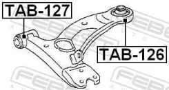 ����������� ������ ������ �������� �������� ������ ����� ��� Toyota RAV4 febest tab-126 TAB126 ����