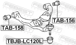 ����������� ������� ��������� ������ 48655-60030 Toyota Hilux GGN15, �25, �35, �KUN1#, �2#, �3#, �LAN15, �25, �35, �TGN1#, �26, �36 2004.08-2012.04 [U...