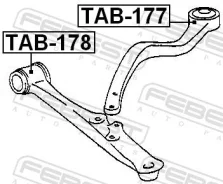 ����������� ��������� ������ � ������ Febest TAB-178 / TAB178 TAB178 ����
