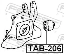 ����������� ������ ����� Toyota #T250 TAB206 ����
