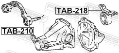 ����������� ������� ������������� | ��� ����/��� | Febest TAB218 TAB218 ����
