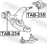����������� ��������� ������ �������� #48620-30290 Toyota MARK X GRX13# 2009.10-2019.12 [JP] TAB234 ����