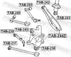 ����������� ������ ����� Febest TAB-245 42304-30090 TAB245 ����