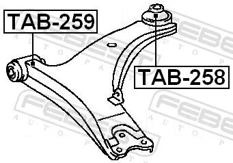 ����������� Febest TAB-259 TAB259 ����