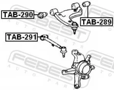 ����������� ������� �������� ������ ��� ����/��� Febest [TAB289] TAB289 ����
