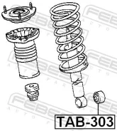 ����������� ��������� ������������ 90389-12016 ���:TAB-303 Febest TAB-303 TAB303 ����