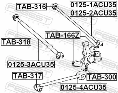 ����������� ������ ���������� ���� ��� ����/��� Febest [TAB316] TAB316 ����