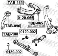 ����������� TAB-365 Febest TAB365 ����