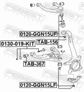 ����������� TAB-367 Febest TAB367 ����