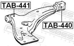 ����������� ��������� ������ | ����� ����/��� | Febest TAB441 TAB441 ����