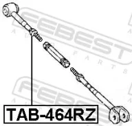 ����������� ������ ���������� ���� Toyota ACV30 MCV30, R Febest TAB-464RZ TAB464RZ ����