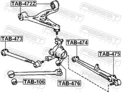 ����������� Febest TAB-475 TAB475 ����