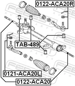 ����������� Febest [TAB489] TAB489 ����