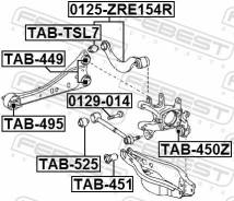 ����������� ������� ����������� ������ | ��� ����/��� | Febest TAB-495 TAB495 ����