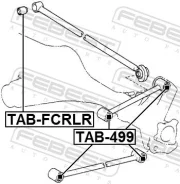 ����������� ������ ���������� ���� Toyota NCP15/16/25/35/65/75 NCZ25 4WD Febest TAB-499 TAB499 ����