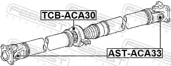   Febest TCB-ACA30 TCBACA30 