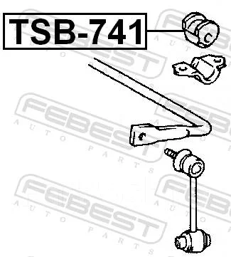������ ������������� Febest TSB741 TSB741 ����